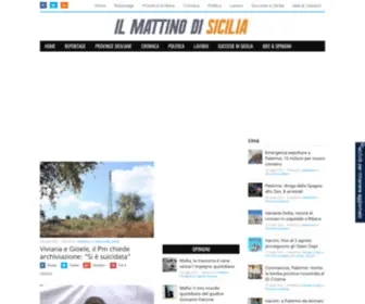 Ilmattinodisicilia.it(Notizie dalla Sicilia) Screenshot