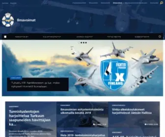 Ilmavoimat.fi(Ilmavoimat valvoo ja turvaa Suomen ilmatilaa) Screenshot