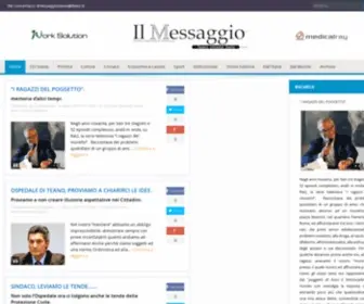 Ilmessaggioteano.net(Il Messaggio Teano) Screenshot