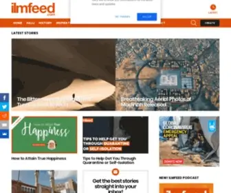 Ilmfeed.com(Be Inspired) Screenshot