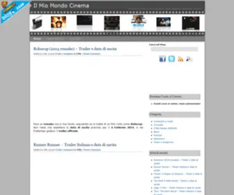 Ilmiomondocinema.com(Il Mio Mondo Cinema) Screenshot