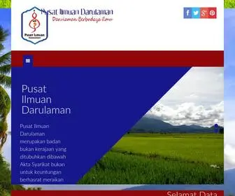 Ilmuandarulaman.com.my(Pusat Ilmuan Darul Aman) Screenshot