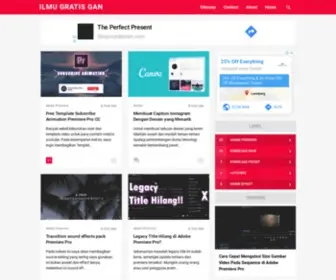 Ilmugratisgan.net(Ilmu Gratis Gan) Screenshot