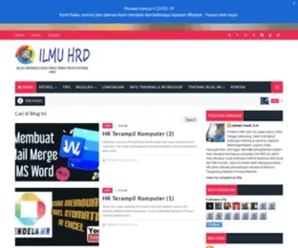 Ilmuhrd.com(Ilmu HRD) Screenshot