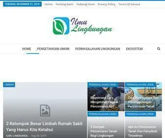 Ilmulingkungan.com(Informasi Mengenai Ilmu Lingkungan) Screenshot