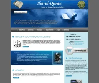 Ilmulquran.com(Learn Quran Online) Screenshot