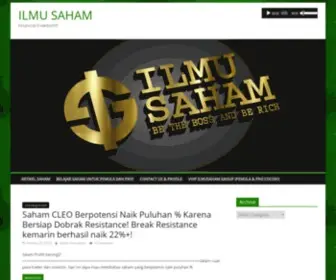 Ilmusaham.com(Financial Freedom) Screenshot