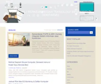 Ilmusisteminfo.com(YUK KENALI PERKEMBANGAN TEKNOLOGI INFORMASI DI SEKITARMU) Screenshot