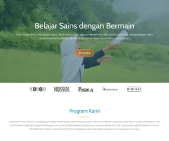 Ilmuwancilik.com(Komunitas Ilmuwan Cilik) Screenshot