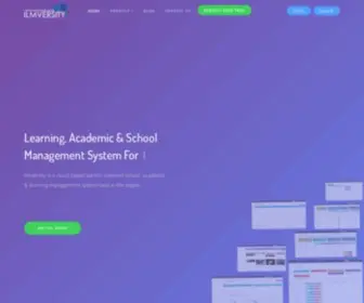 Ilmversity.net(School management system pakistan) Screenshot