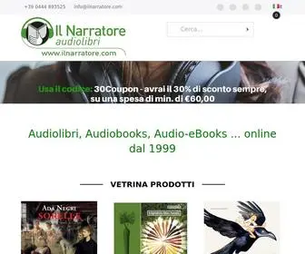 Ilnarratore.com(Audiolibri) Screenshot