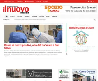 Ilnuovoonline.it(Notizie News Vasto e Vastese Abruzzo Quotidiano) Screenshot