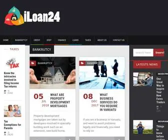 Iloan24.com(Help you make the right choices) Screenshot