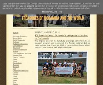 Ilocandiatreasures.com(Treasures of Ilocandia and the World) Screenshot