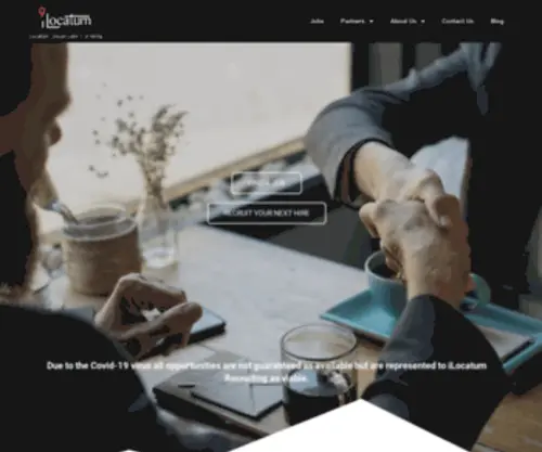 Ilocatum.com(A Connection Point For Transforming Companies And Top Talent) Screenshot