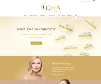 Ilona.com(ILONA Beauty) Screenshot