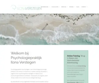 Ilonaverstegen.com(Psycholoog Roermond) Screenshot