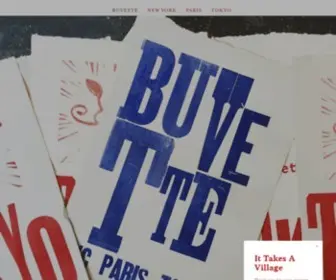 Ilovebuvette.com(Buvette) Screenshot