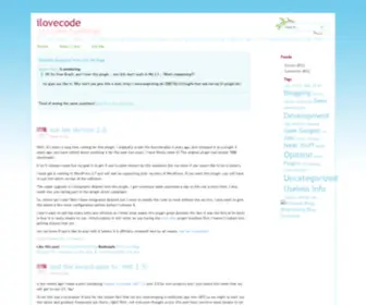 Ilovecode.com(ilovecode) Screenshot