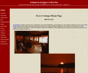 Ilovecottages.com(I Love Cottages) Screenshot