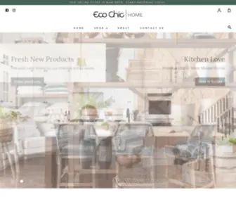 Iloveecochic.com(Eco Chic Home) Screenshot