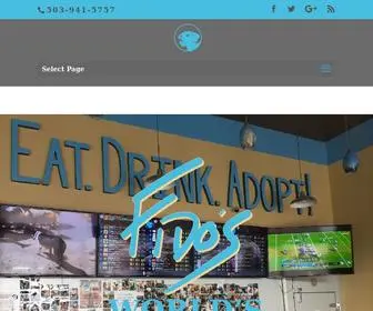 Ilovefidos.com(The World's First Dog Tap House) Screenshot