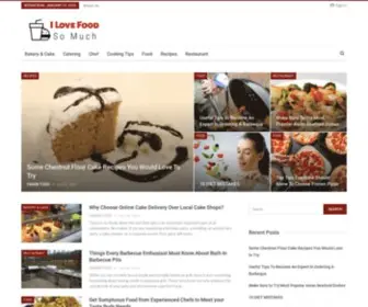 Ilovefoodsomuch.com(Ilove Food Somuch) Screenshot