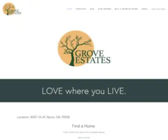 Ilovegroveestates.com(Grove Estates) Screenshot