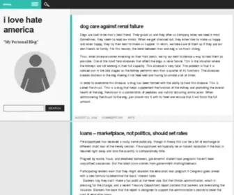 Ilovehateamerica.com(I Love Hate America) Screenshot