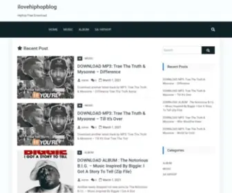 Ilovehiphopblog.com(Hiphop Free Download) Screenshot