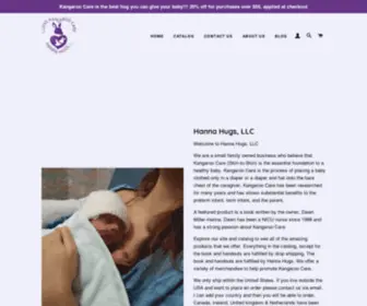 Ilovekangaroocare.com(We are an online store for Kangaroo Care products including a book entitled ABC's of Kangaroo Care) Screenshot