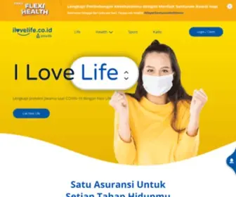 Ilovelife.co.id(Asuransi Jiwa terbaik di Indonesia) Screenshot
