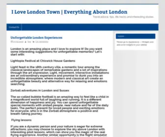 Ilovelondontown.com(I Love London Town) Screenshot