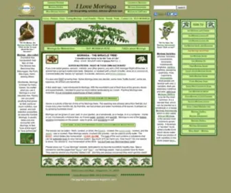 Ilovemoringa.com(I Love Moringa the Miracle Tree) Screenshot