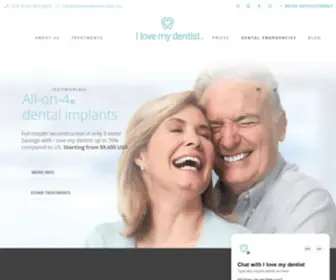 Ilovemydentist.com.mx(Home Dental) Screenshot