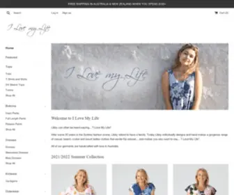 Ilovemylife.com.au(Ladies Clothing for casual) Screenshot