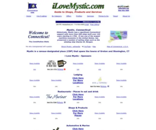 Ilovemystic.com(I love Mystic) Screenshot