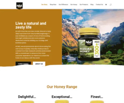 Ilovenandz.com(N&Z New Zealand Ltd) Screenshot