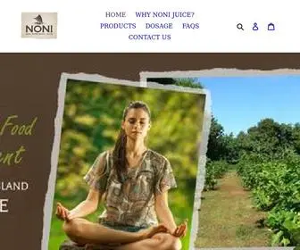 Ilovenoni.co.nz(NZ Noni) Screenshot