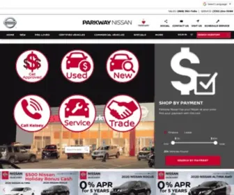 Iloveparkway.com(Parkway Nissan in Dover) Screenshot