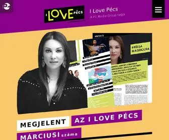 Ilovepecs.hu(I Love Pécs) Screenshot