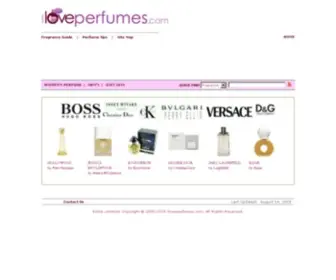 Iloveperfumes.com(Perfumes) Screenshot