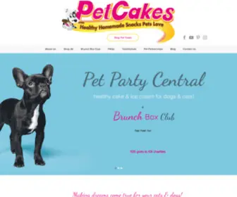 Ilovepetcakes.com(Pet Parties) Screenshot