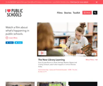 Iloveps.org(I Love Public Schools) Screenshot