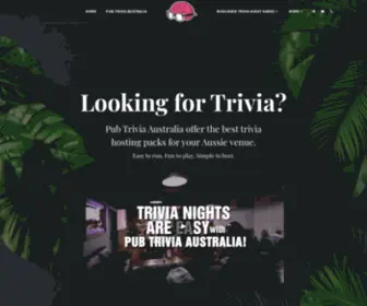 Ilovepubtrivia.com(Pub Trivia Australia) Screenshot