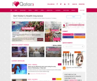 Iloveqatar.net(S biggest guide for events) Screenshot