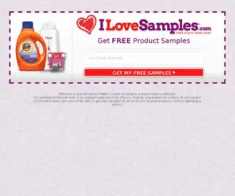 Ilovesamples.com(I Love Samples) Screenshot