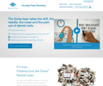 Ilovesolea.com(Convergent Dental) Screenshot