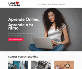 Ilovetolearn.online(Aprende Online) Screenshot