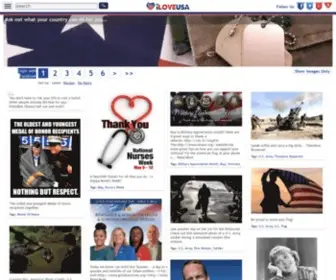 Iloveusa.com(The biggest & best resource for all things American) Screenshot